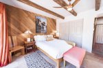 Frank Lloyd Wright inspired guest room
